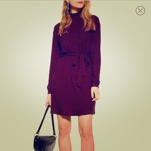 Topshop Belted Mini Dress